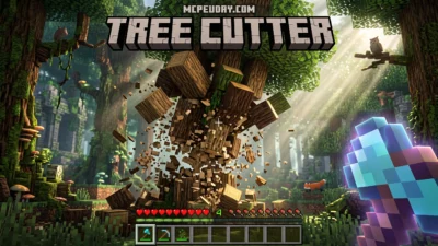 Better Vein Miner and Tree Cutter Addon (26.x, 1.21) – MCPE/Bedrock Mod