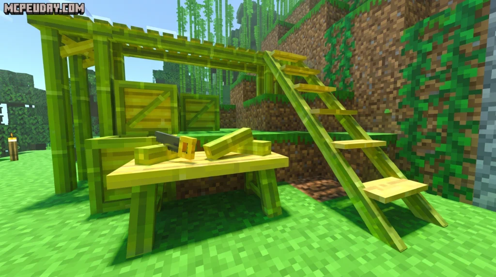 Craftopia Furniture Addon Minecraft Bedrock