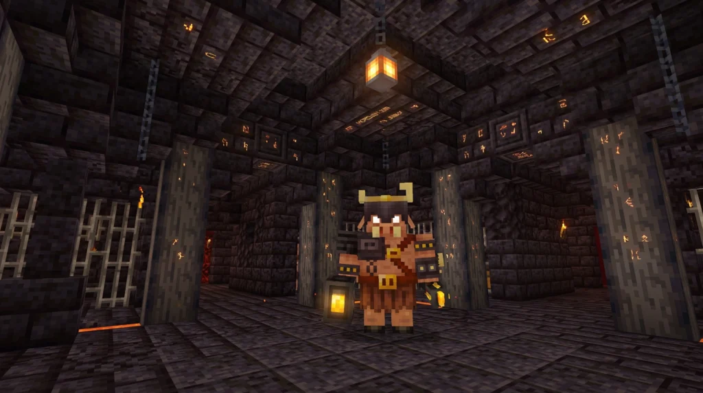 Nico's More Dungeon Addon Minecraft Bedrock gameplay