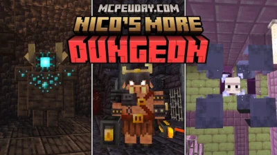 Nico's More Dungeon Addon (26.x, 1.21) – MCPE/Bedrock Mod