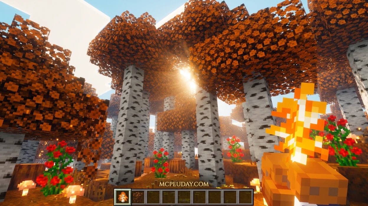 Orange Trees Addon (26.x, 1.21) – MCPE/Bedrock Mod