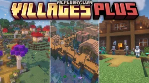 Villages Plus Addon (26.x, 1.21) – MCPE/Bedrock Mod