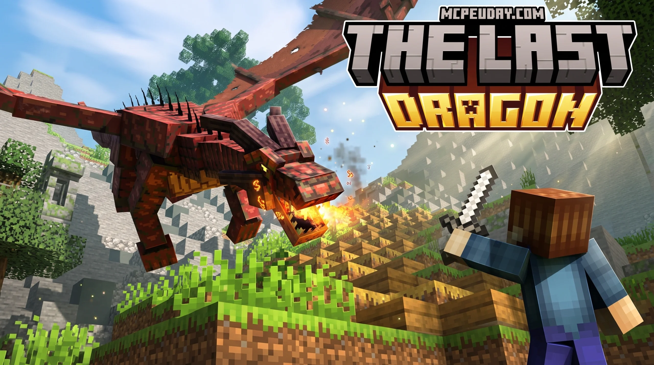 The Last Dragon Addon (26.x, 1.21) – MCPE/Bedrock Mod