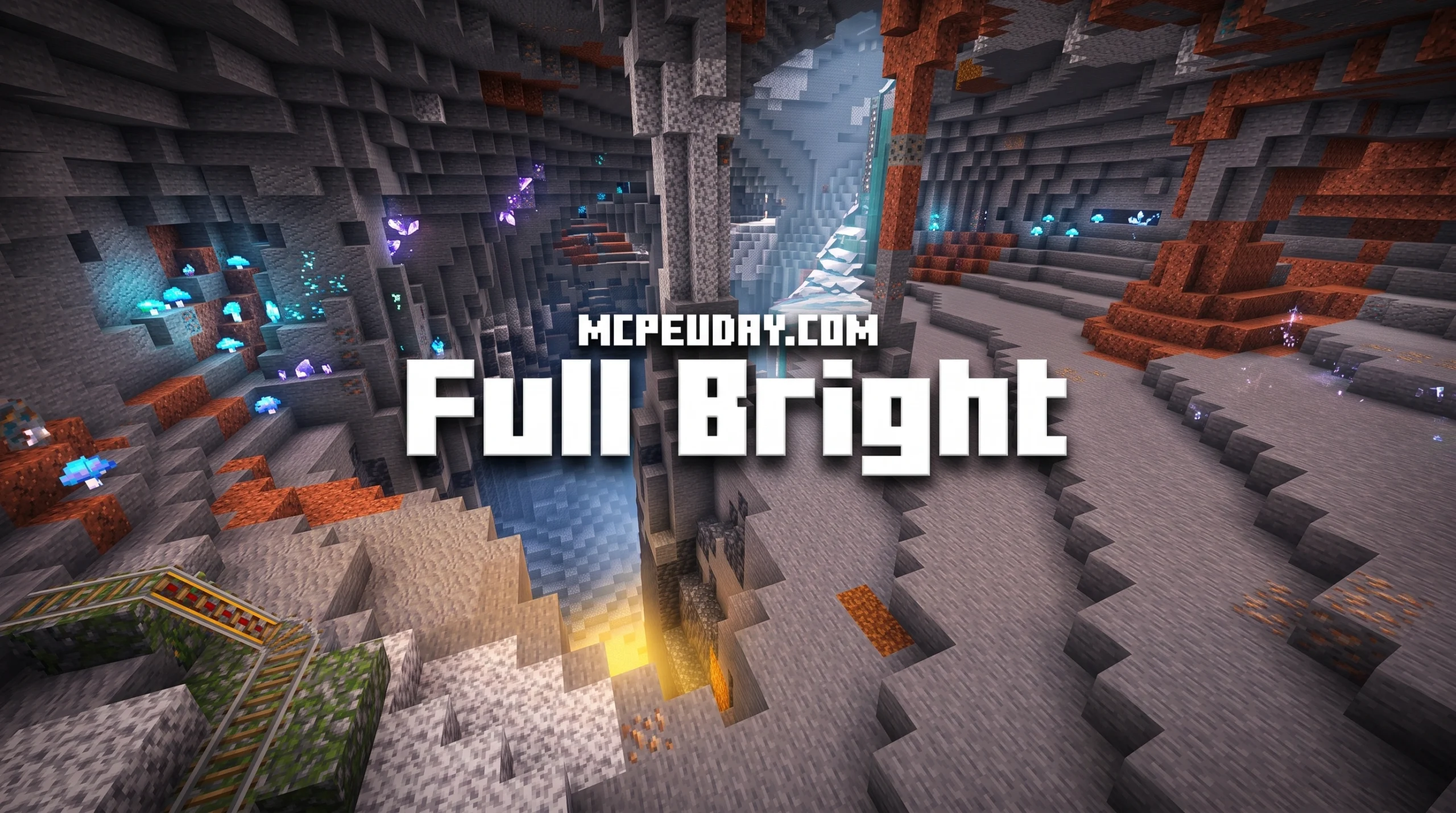 Full Bright Addon (26.x, 1.21) – MCPE/Bedrock Mod