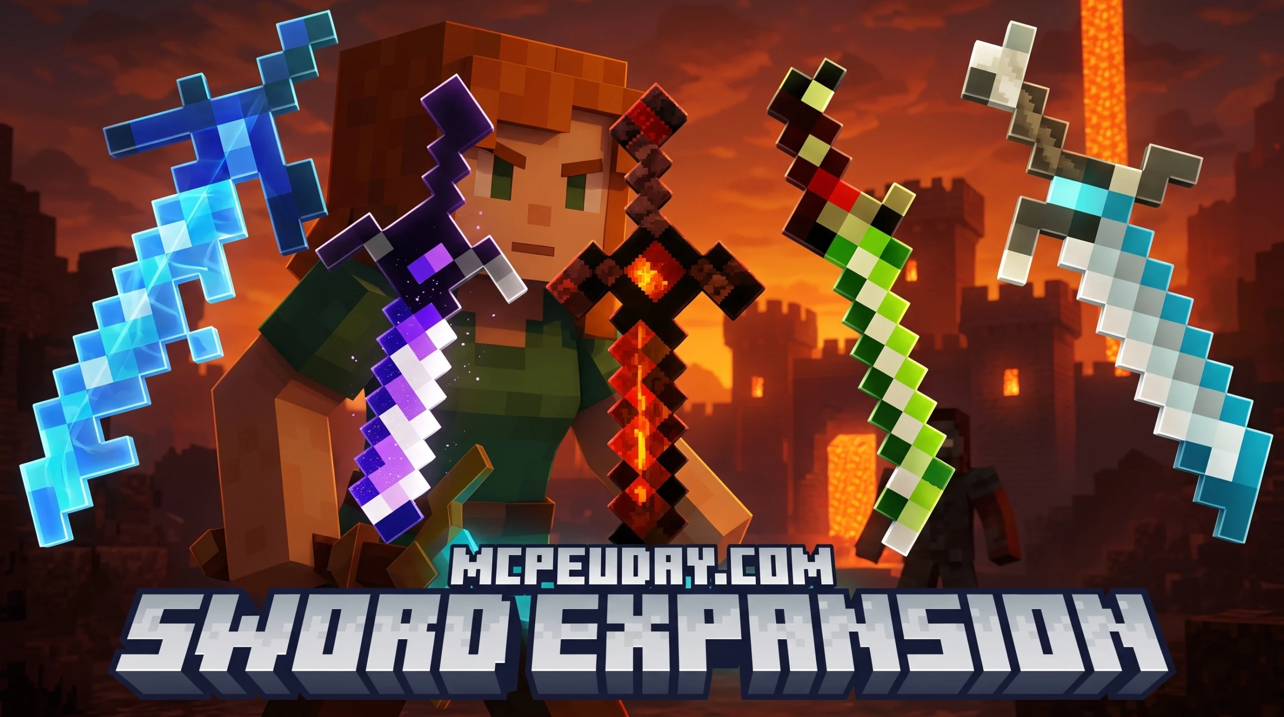 SWORD EXPANSION Addon (26.x, 1.21) – MCPE/Bedrock Mod