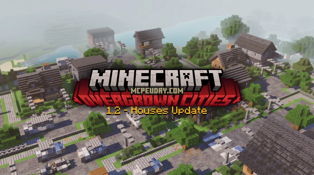 Ranzie's Overgrown Cities Addon (26.x, 1.21) – MCPE/Bedrock Mod