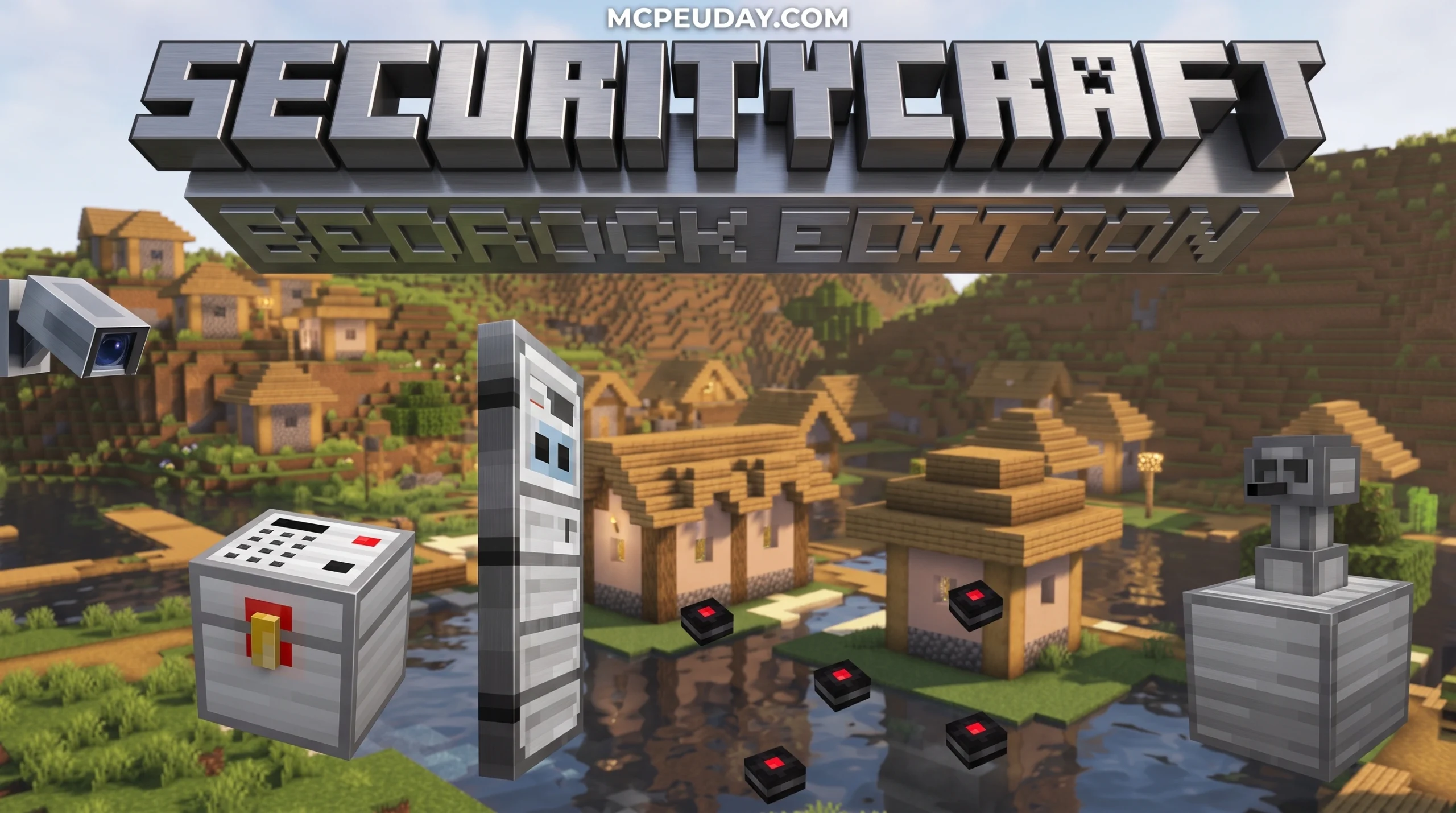 SecurityCraft Addon (26.x, 1.21) – MCPE/Bedrock Mod