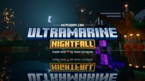 Ultramarine Nightfall Shader (26.x, 1.21) – MCPE/Bedrock Shader