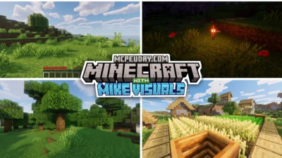Mike Visuals Shader (26.x, 1.21) – MCPE/Bedrock Shader 