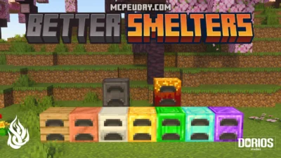 Better Smelters Addon (26.x, 1.21) – MCPE/Bedrock Mod