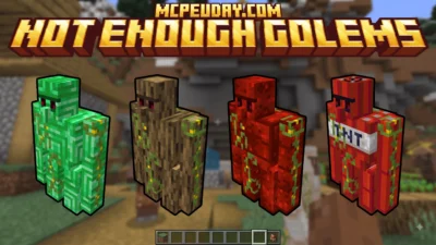 Not Enough Golems Addonย (26.x, 1.21) โ MCPE/Bedrock Mod