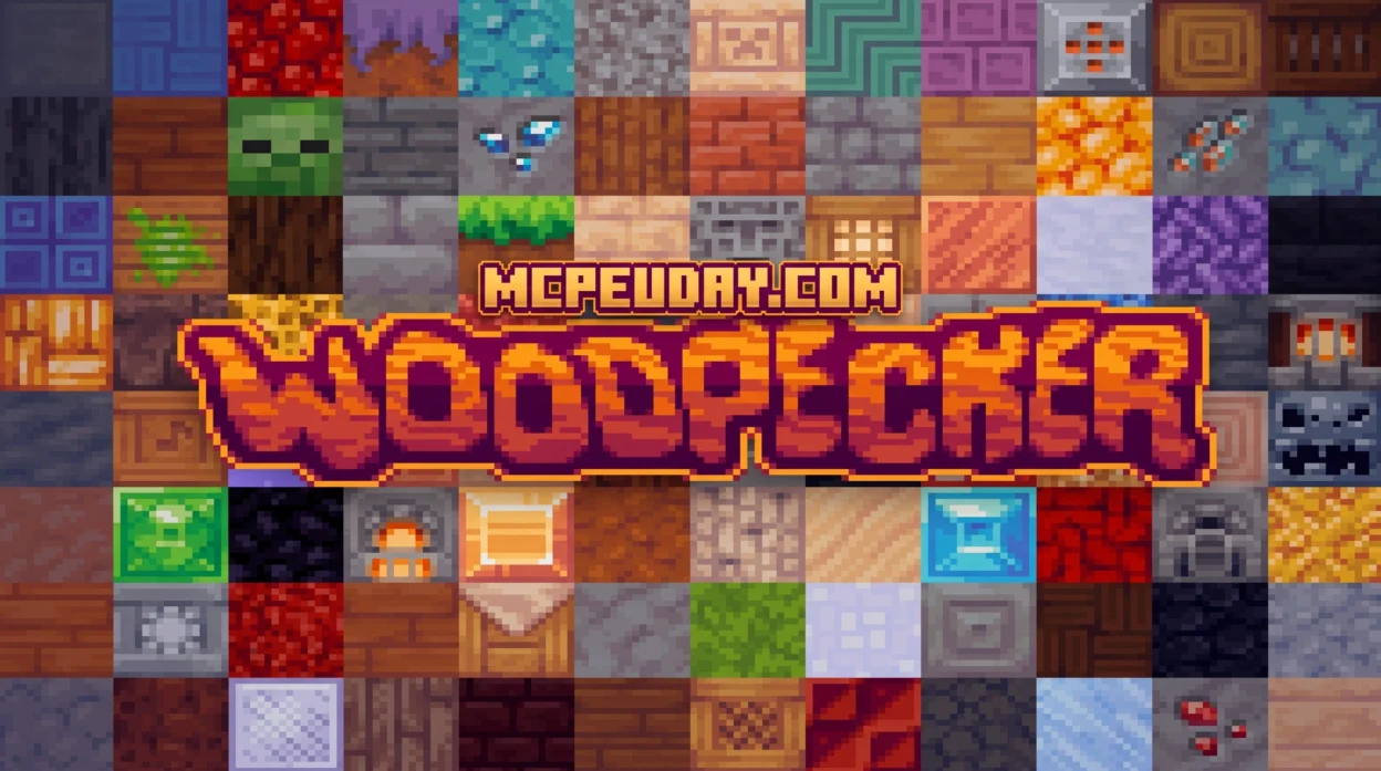 Woodpecker Texture Pack (26.x, 1.21) – MCPE/Bedrock Texture Pack