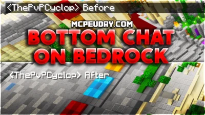 Bedrock Bottom Chat Pack (26.x, 1.21) – MCPE/Bedrock Chat Pack