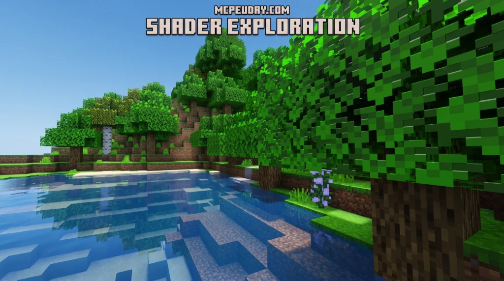 Fantasy Vanilla Shader Minecraft gameplay