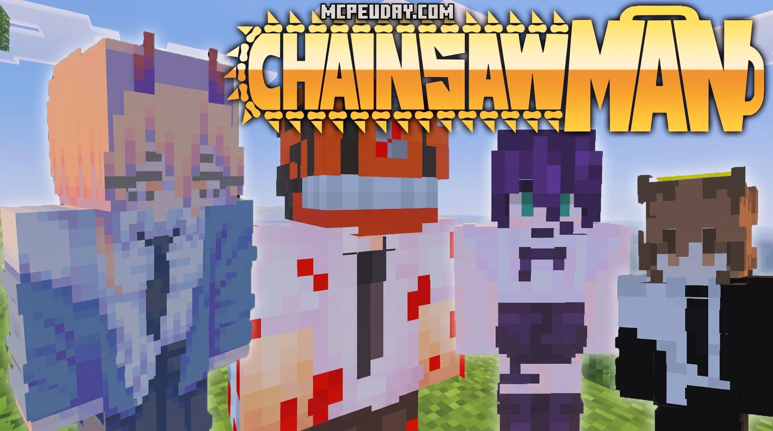 Chainsawman Addon (26.x, 1.21) – MCPE/Bedrock Mod