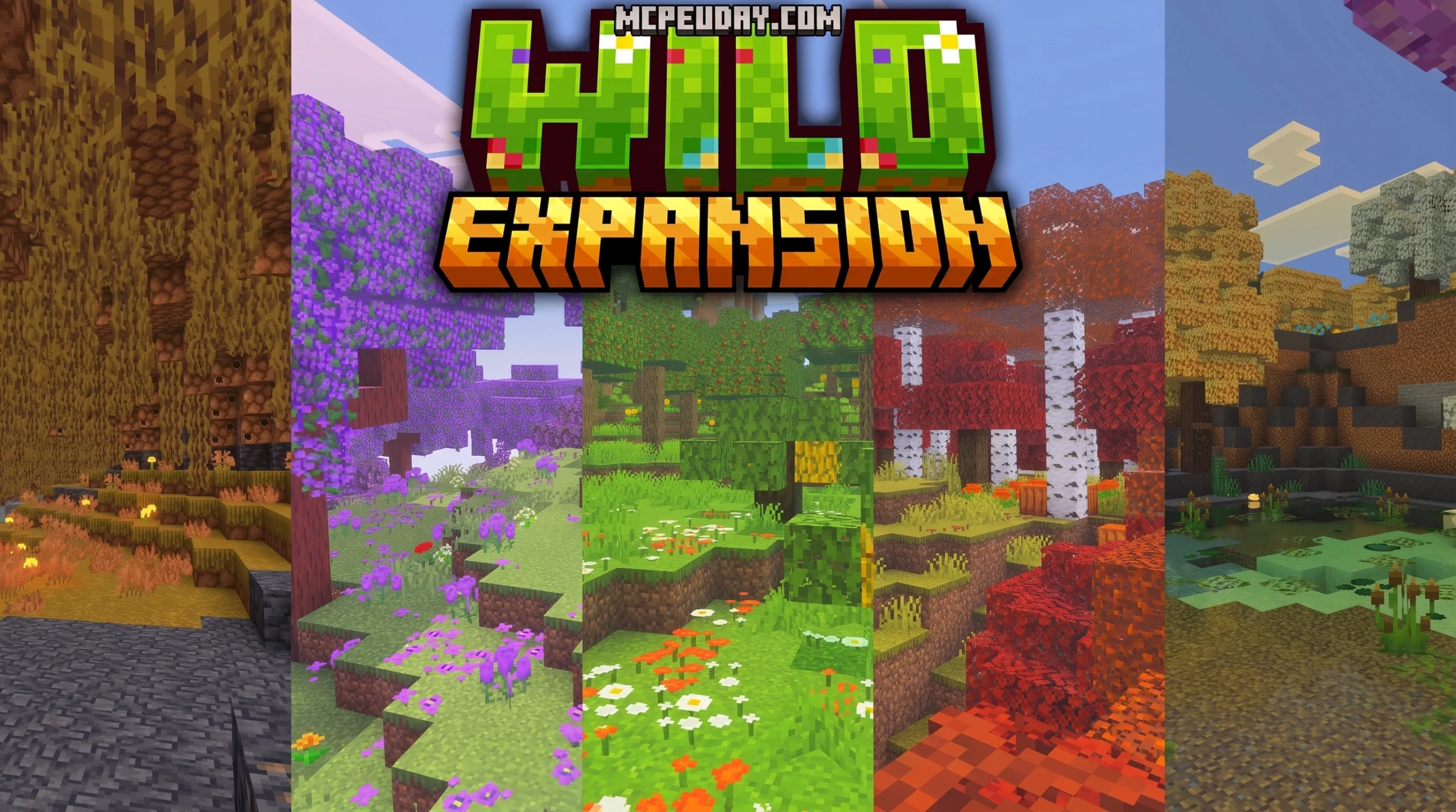 Wild Expansion Addon (26.x, 1.21) – MCPE/Bedrock Mod