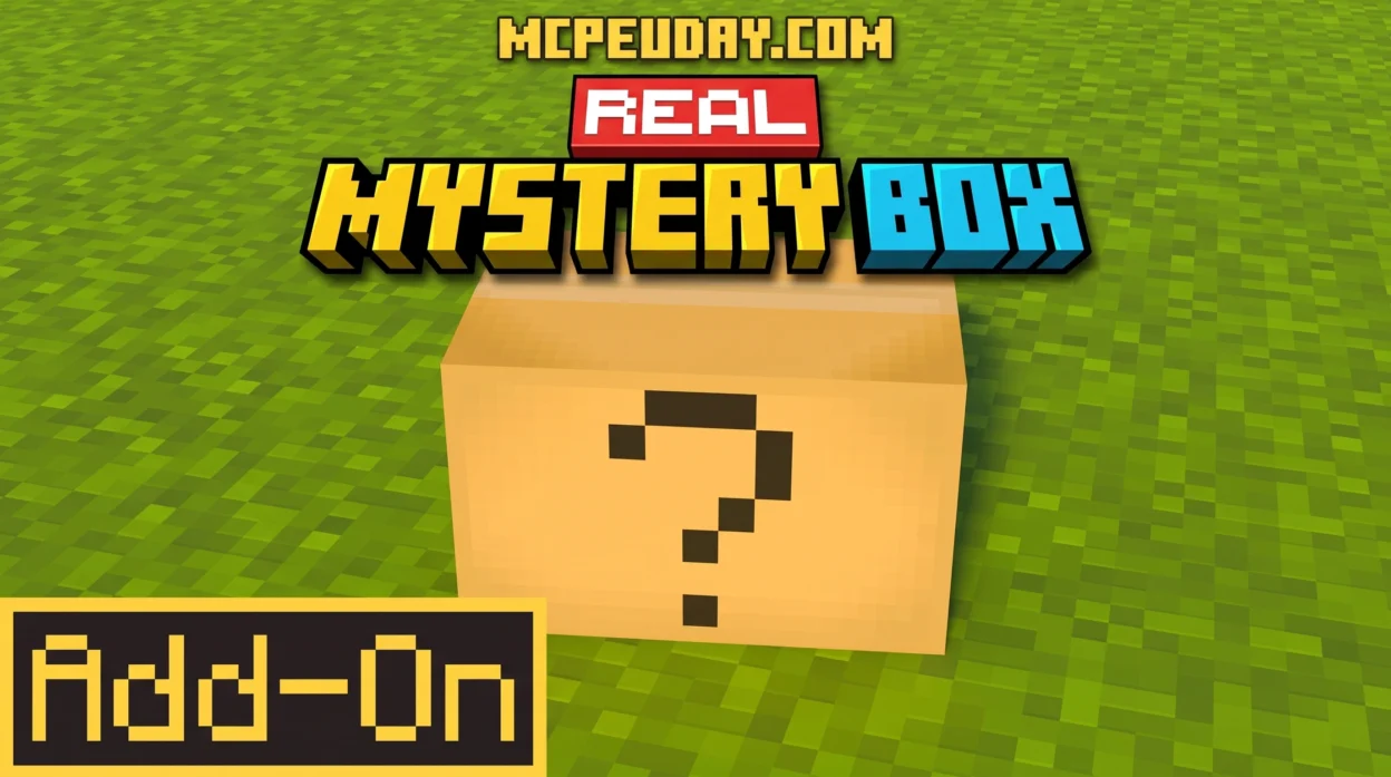 Real Mystery Box Addon (26.x, 1.21) – MCPE/Bedrock Mod