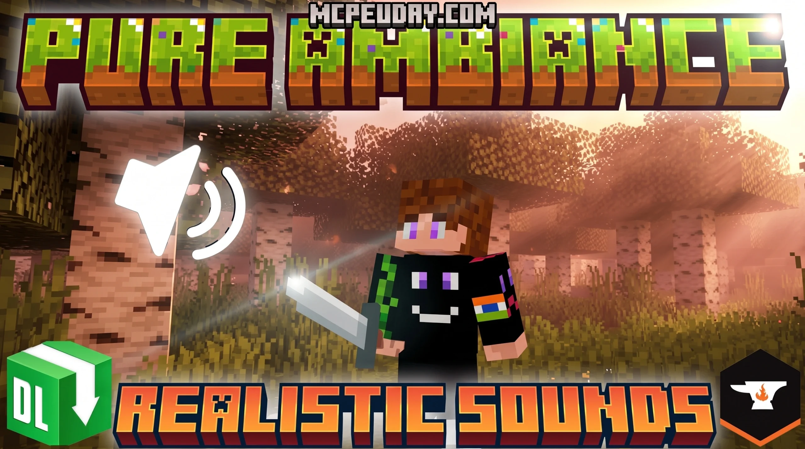 PURE AMBIANCE Addon (26.x, 1.21) – MCPE/Bedrock Mod