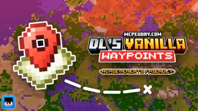Vanilla Waypoints Addon (26.x, 1.21) – MCPE/Bedrock Mod