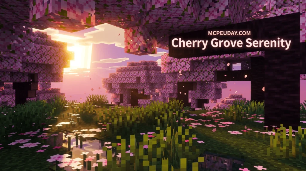 Xiao Reimagined Shader Reborn Minecraft sunset visual overhaul