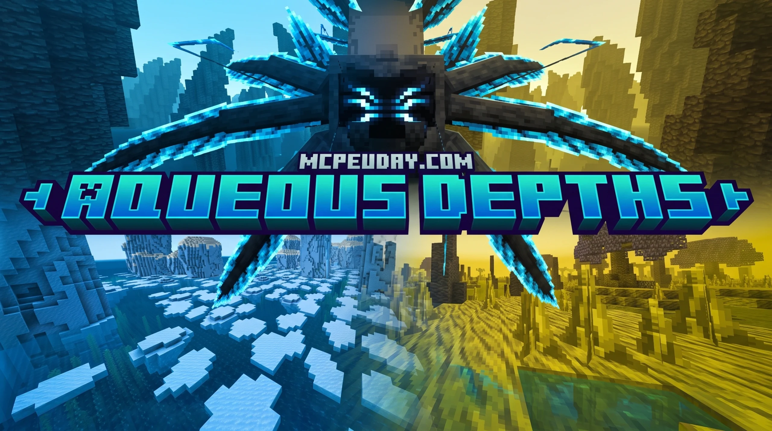 Aqueous Depths Addon (26.x, 1.21) – MCPE/Bedrock Mod