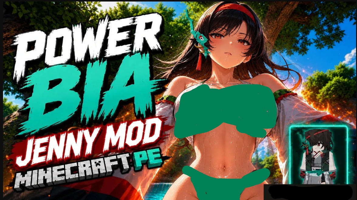 Power Bia Jenny Mod (26.x, 1.21) – MCPE/Bedrock Jenny Addon