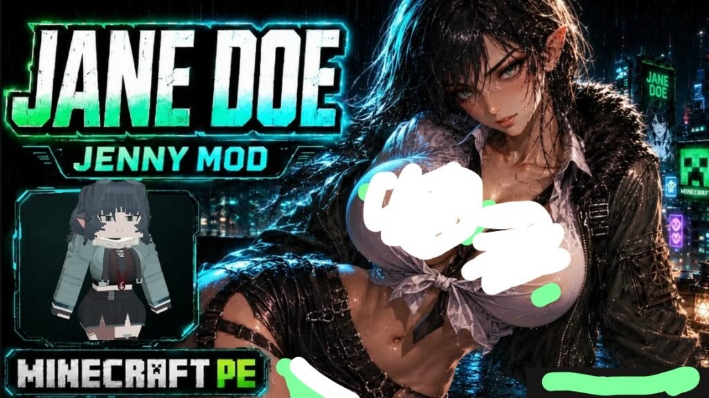 Jane Doe Jenny Mod (26.x, 1.21) โ MCPE/Bedrock Jenny Addonย