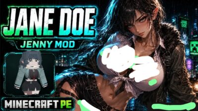 Jane Doe Jenny Mod (26.x, 1.21) – MCPE/Bedrock Jenny Addon 
