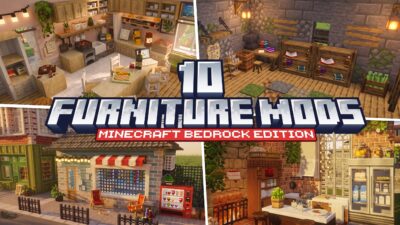 10 Best Furniture Addon for Minecraft Bedrock/PE (26.x) – Top 10 Picks