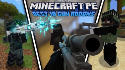 10 Best GUNS Addons for Minecraft Bedrock/PE (2026) – Top 10 Gun Mods