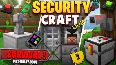 Security Craft Addon (26.x, 1.21) – MCPE/Bedrock Mod