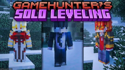 GameHunters Solo Leveling Addon (26.x, 1.21) – MCPE/Bedrock Mod