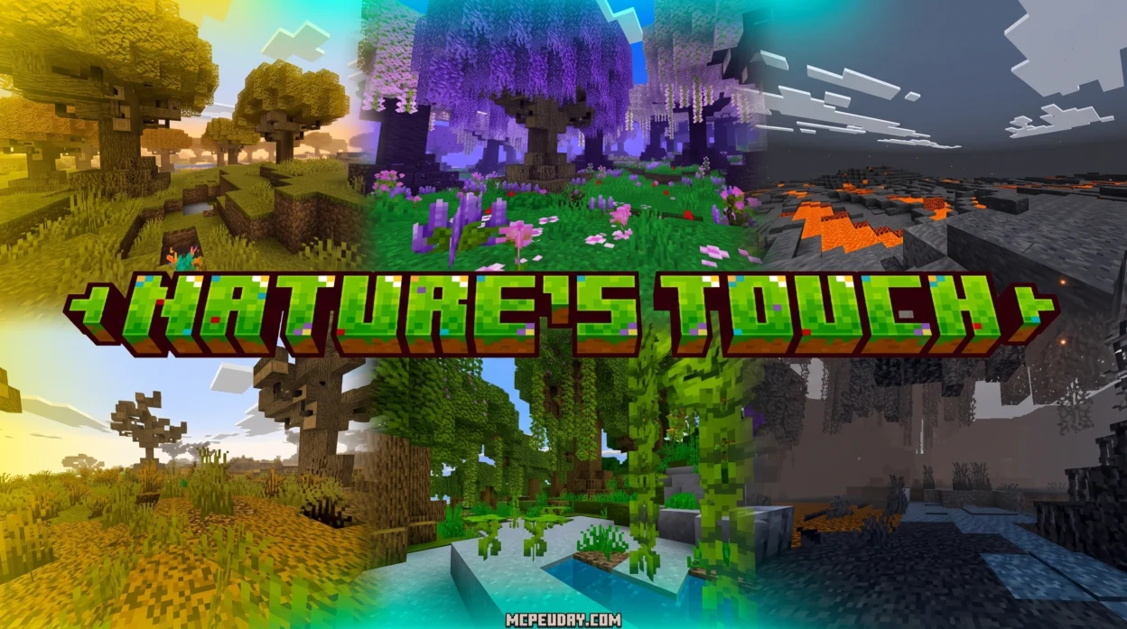 Nature's Touch Addon (26.x, 1.21) – MCPE/Bedrock Mod