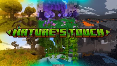 Nature's Touch Addon (26.x, 1.21) – MCPE/Bedrock Mod