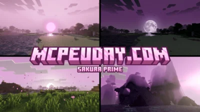 Sakura Prime Shader (26.x, 1.21) – MCPE/Bedrock Shader