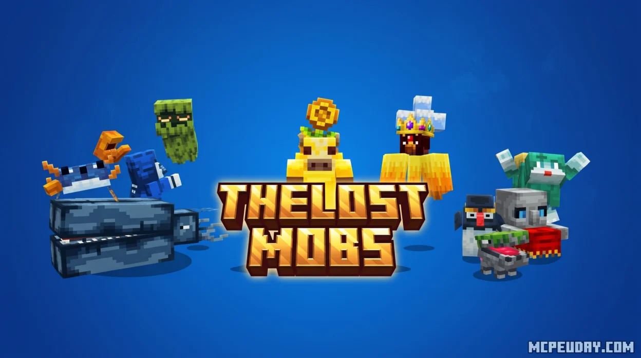 The Lost Mobs Addon (26.x, 1.21) – MCPE/Bedrock Mod