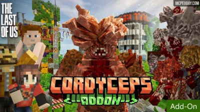 Cordyceps Addon (26.x, 1.21) – MCPE/Bedrock Mod