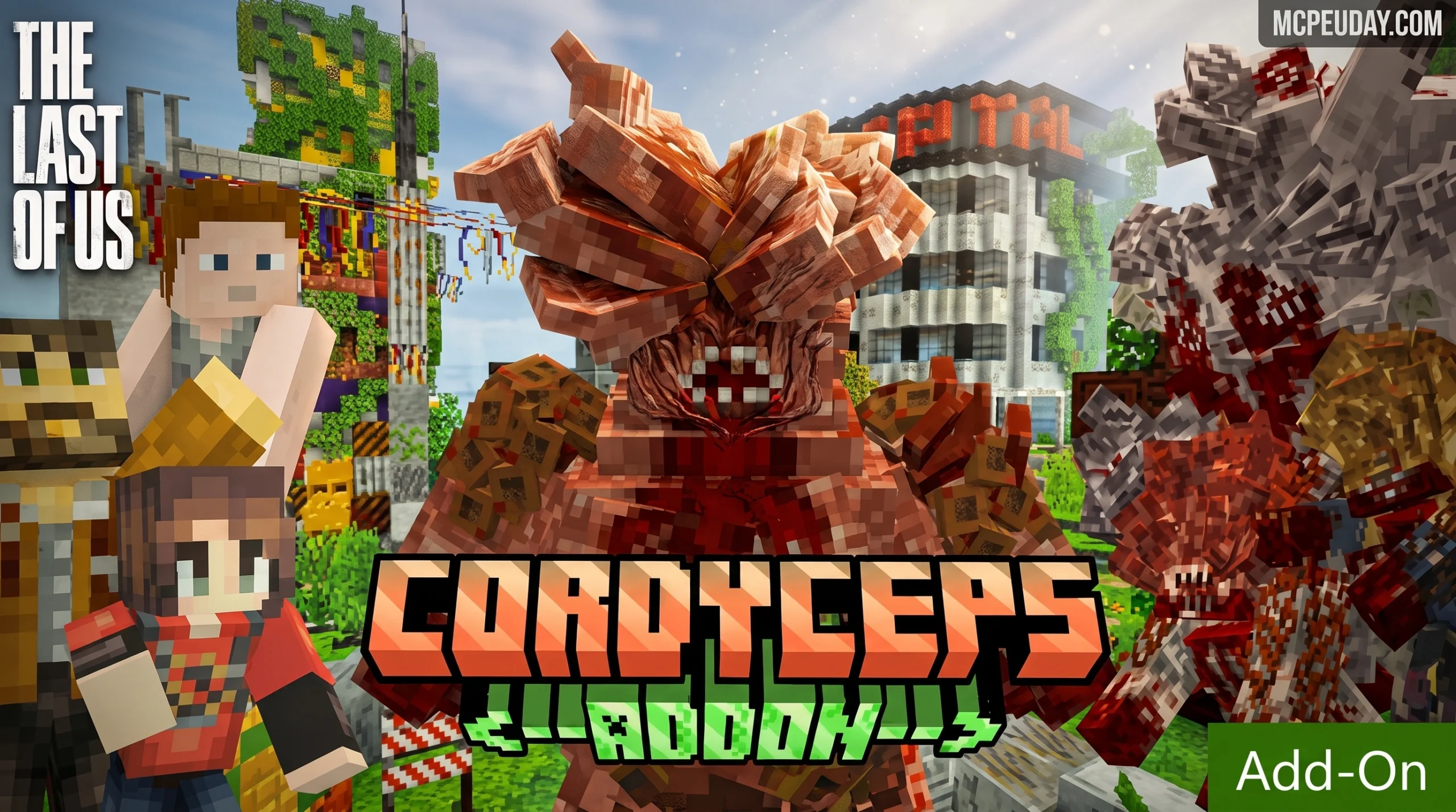 Cordyceps Addon (26.x, 1.21) – MCPE/Bedrock Mod