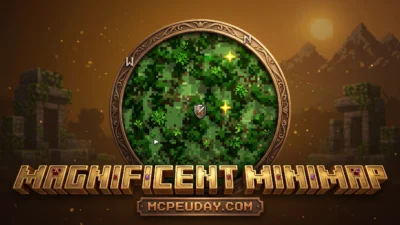 Magnificent Minimap Addon (26.x, 1.21) – MCPE/Bedrock Mod