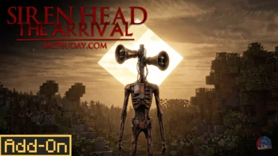 Siren Head Addon (26.x, 1.21) – MCPE/Bedrock Mod