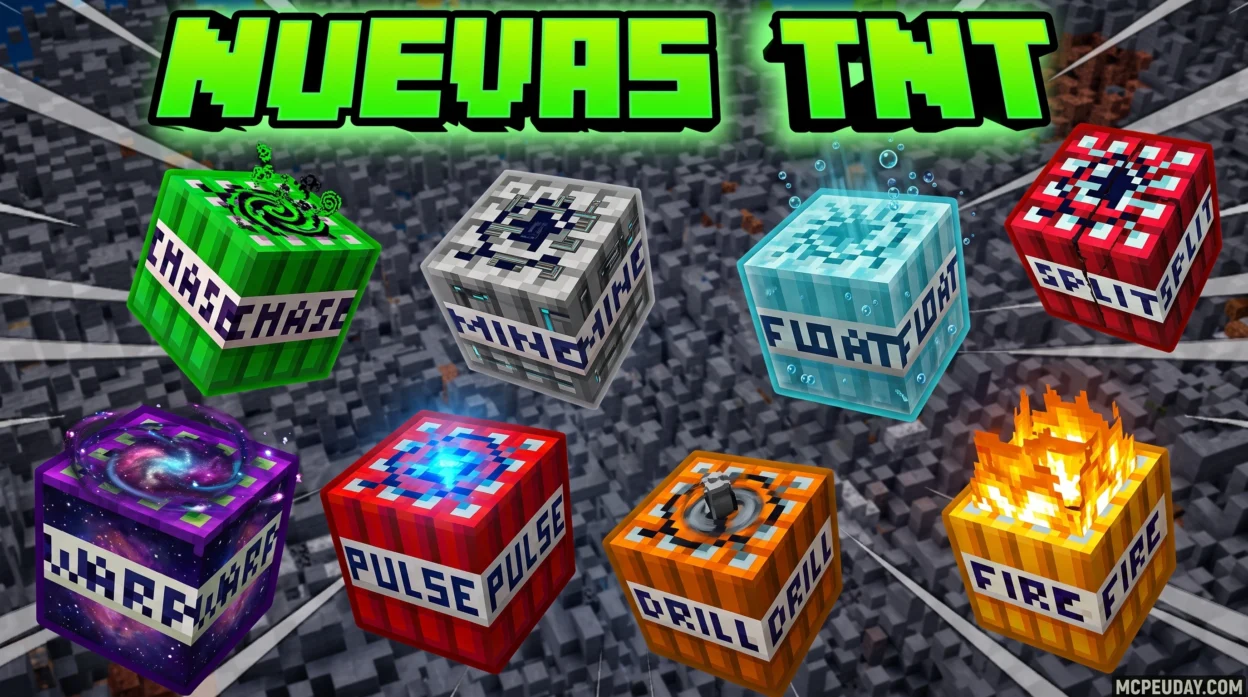 More TNT Addon (26.x, 1.21) – MCPE/Bedrock Mod
