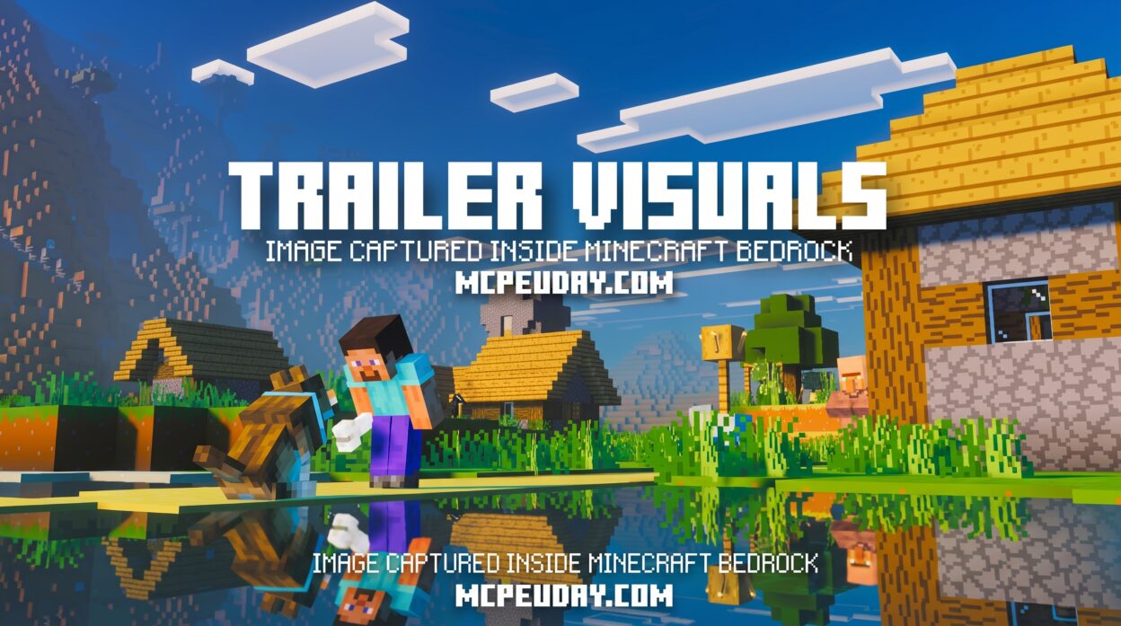 Trailer Visuals Shader (26.x, 1.21) – MCPE/Bedrock Shader