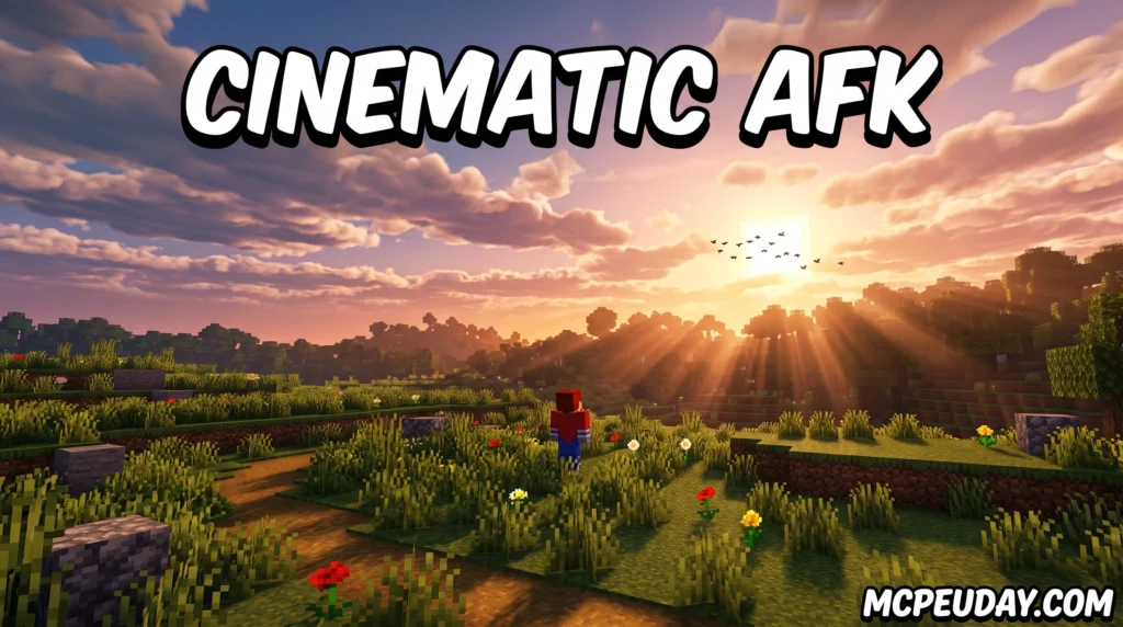 Cinematic AFK Addon (26.x, 1.21) – MCPE/Bedrock Mod