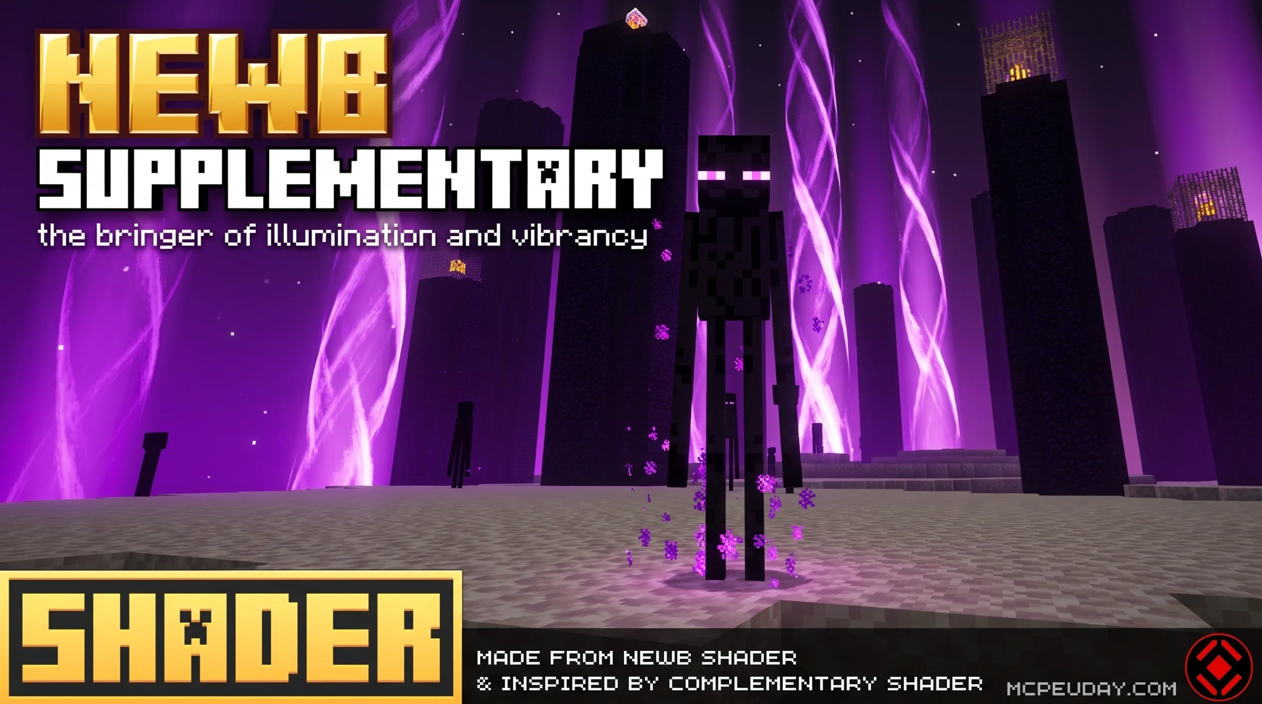 Newb X Supplementary Shader (26.x, 1.21) – MCPE/Bedrock Shader