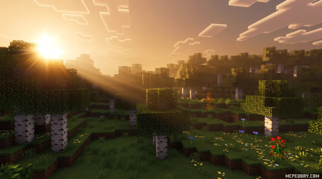Enhanced Fog Shader Minecraft PE realistic fog atmosphere