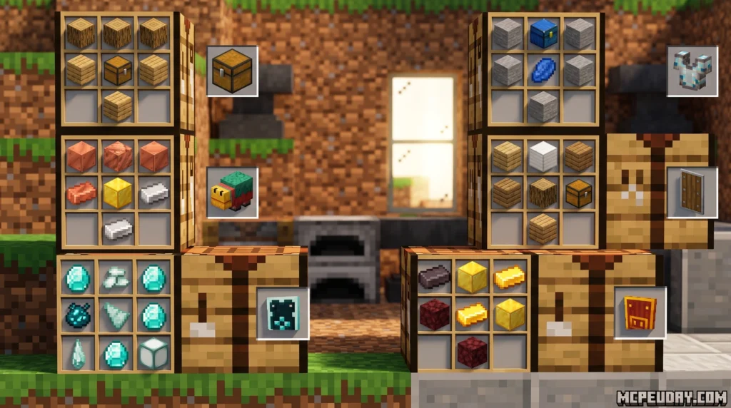 New Shields Overhaul Addon Minecraft Bedrock combat defensive gear