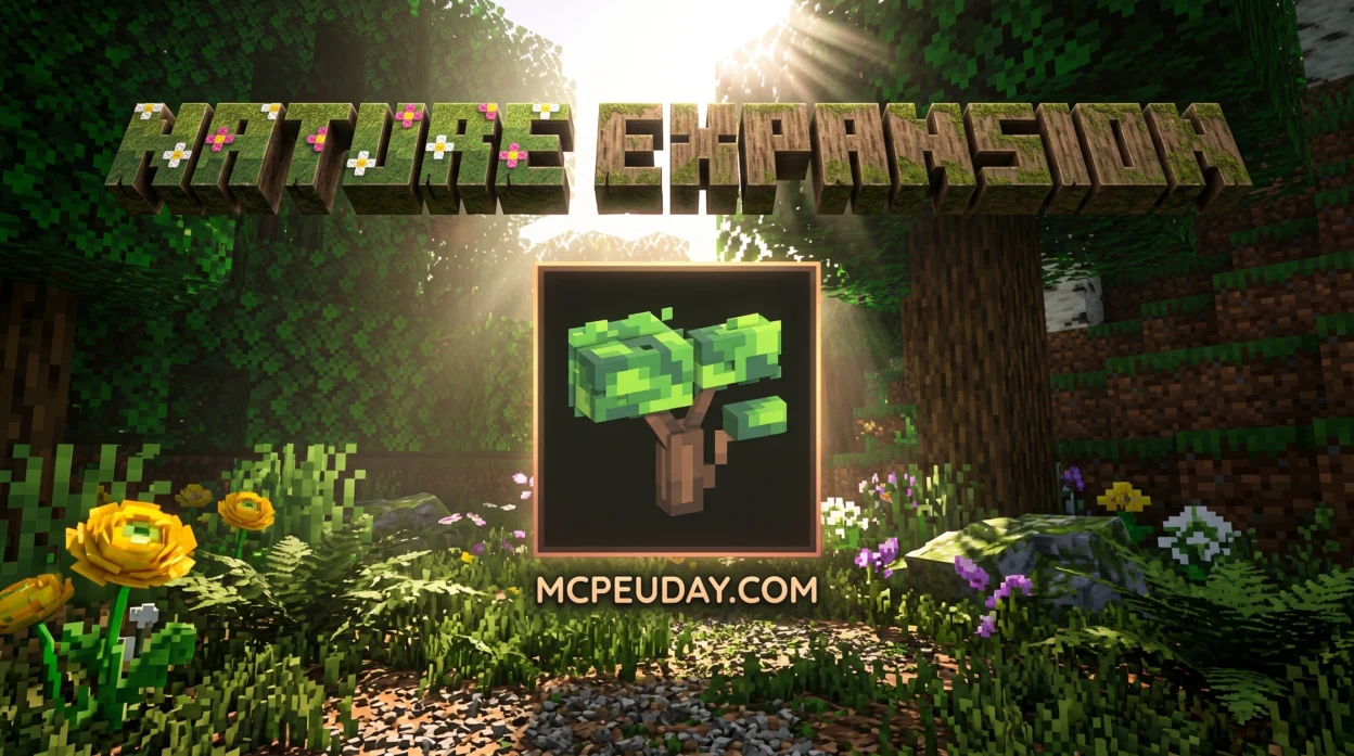 Nature Expansion Texture Pack (26.x, 1.21) – MCPE/Bedrock Texture Pack