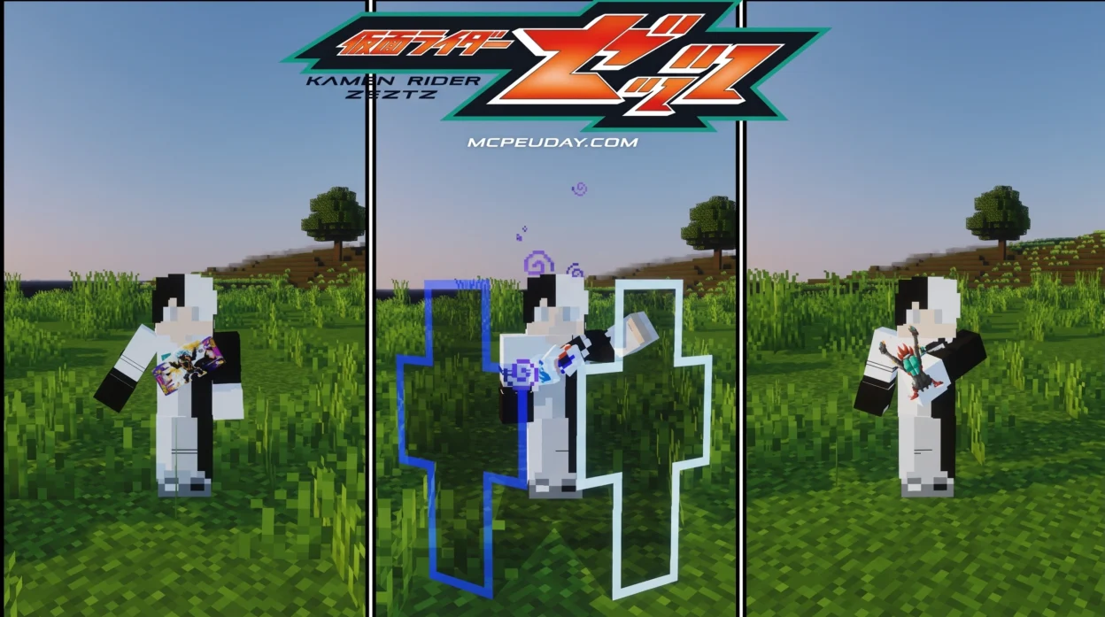 Kamen Rider Zeztz Addon (26.x, 1.21) – MCPE/Bedrock Mod