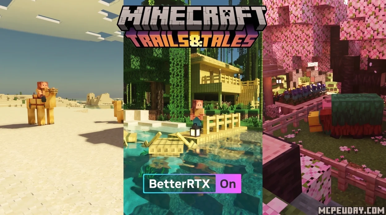 BetterRTX Shader (26.x, 1.21) – MCPE/Bedrock Shader