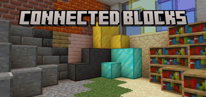 Connected Blocks Addon (26.x, 1.21) – MCPE/Bedrock Mod